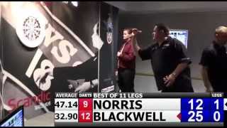 14 PERFECT DARTS ON THE TROT  9 Darter missed On D12  Alan Norris [upl. by Winthrop]