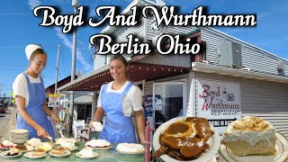 Boyd And Wurthmann Restaurant Berlin Ohio Review Ohio Amish Country [upl. by Keare151]