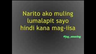 Narito Ako  Ariel Rivera with Lyrics [upl. by Oiceladni]