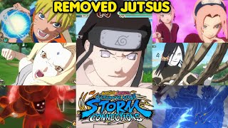 All Removed JutsusNinjutsusNaruto Storm Connections All Unused Jutsus From Naruto Storm Series [upl. by Bbor]