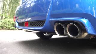 WRX STI（CBAGVB） STI Sports muffler exhaust sound 2 [upl. by Latsyrd247]