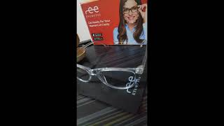 EyeMyEye  VISTAZO Transparent Full Frame Cateye Eyeglasses for Women l shorts glasses eyemyeye [upl. by Aihsar]