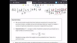 Discrete Random Variables Expected Valuepg 3940 [upl. by Akerley]