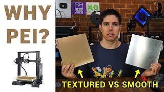 Guide to PEI 3D printer beds Why and when to use smooth vs textured [upl. by Vallo]