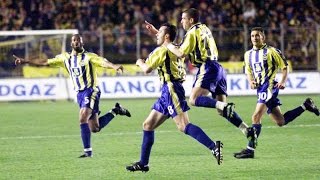 Fenerbahçe 43 Gaziantepspor  21 Nisan 2001  2YARI [upl. by Tomkiel]