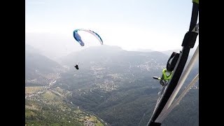 fermeture parapente demi aile [upl. by Yralam]