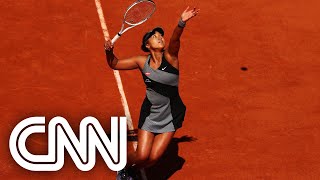 Exnúmero 1 do mundo no tênis Naomi Osaka anuncia gravidez  LIVE CNN [upl. by Stuppy]