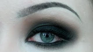 NEUTRAL AND DARK SMOKEY EYES  QUICK AND EASY MAKEUP TUTORIAL [upl. by Areema]