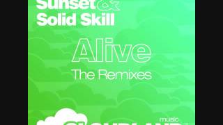 Sunset amp Solid Skill  Alive Divaiz Remix Cloudland Music [upl. by Wallas845]