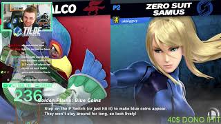 Marss Zero Suit Samus vs Tilde Falco  27 Jun 24 [upl. by Tonina]