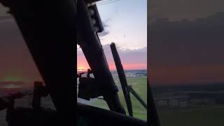 My last flight as a pilot in the US Army and it happened to be an epic sunset blackhawk [upl. by Ronni261]