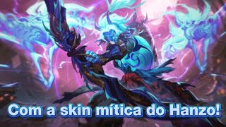 Overwatch 2 Hanzo Gameplay  Aprendendo a jogar no QP depois de 1 semana sem jogar [upl. by Aisatna]