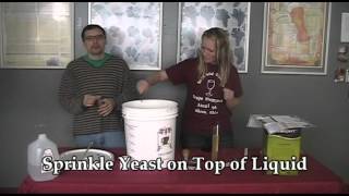 Making Wine At Home How to make an Winexpert Vintners Reserve Wine Kit [upl. by Alakam997]