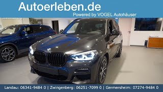 Autoerleben  BMW X3 xDrive20d M Sport Sophistograu  NAN075427 [upl. by Nodrog]