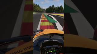 SMOOTH OVERTAKE THROUGH EAU ROUGE OVER 300 KMH  F1 24 f1 f124 shorts gaming formula1 [upl. by Rumit]