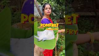 Mouthwatering Pomfret Fry pomfretfryrecipe fish fishfry recipe tasty trending mangalore food [upl. by Sidhu]