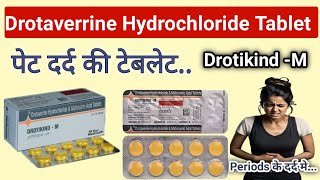 Drotaverine Hydrochloride Tablets Uses In Hindi  Side Effects Warning Brand Name [upl. by Ordnasil]