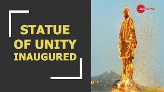 Live PM Narendra Modi inaugurates The Statue of Unity in honour of Sardar Vallabhbhai Patel [upl. by Yelahs185]