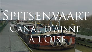 Spitsenvaart op het kanaal van de Aisne naar de Marne [upl. by Llennej231]