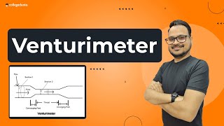 Venturimeter Derivation  Working and Principle  Class 11  NCERT Physics [upl. by Trini]