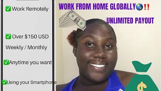 Remote Texting jobs Globally Get paid in USEUR Working From Home [upl. by Thisbe]