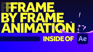 Frame by Frame Animation inside of After Effects [upl. by Acitel]