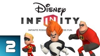 Disney Infinity Incredibles  Part 2 Walkthrough Gameplay Commentary [upl. by Booth]