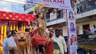 🤩Thane Chi Durga Durgeshwari Devi Cha Aagman 2024  Navratri Vlogs  Mumbaikarvj [upl. by Gonick]