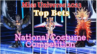 National Costume Competition Top Bets  72nd Miss Universe  Miss Universe 2023  El Salvador [upl. by Royal]