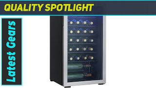 Danby 36Bottle Wine Cooler Best Compact Fridge for Wine Lovers [upl. by Nogam]