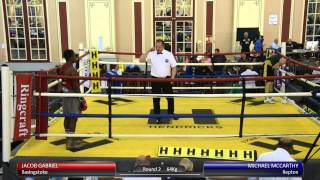 Haringey Box Cup SF  Jacob Gabriel v Michael McCarthy [upl. by Trometer31]