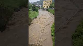 Hochwasser Schwäbisch Gmünd 010624 [upl. by Ahsenhoj]