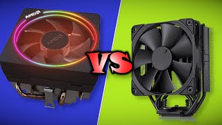 Review AMD Wraith Prism vs Noctua NHD12S [upl. by Oalsecnew]