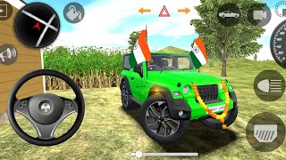 Indian Car Simulator 3D Pro  Mahindra Thar driving Game play  Hindi Song 🥳 [upl. by Schlicher851]