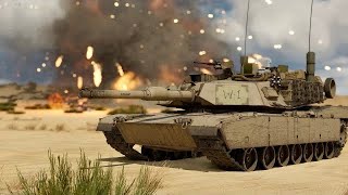 War Thunder M1A1 ClickBait M1A1 Aim Abrams Gameplay Arcade [upl. by Nnylirak301]