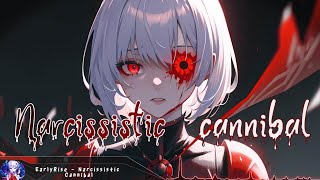 Nightcore  Narcissistic Cannibal Female Cover  Lyrics [upl. by Thorpe]