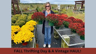 Fall Thrifting Day amp a Vintage Haul [upl. by Hploda734]