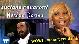 HOW DID HE DO THAT FIRST TIME HEARING Luciano Pavarotti  Nessun Dorma  REACTION [upl. by Eimmot366]