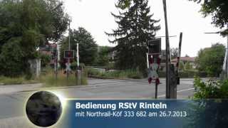 Anschlußbedienung RStV Rinteln mit Köf [upl. by Leik]