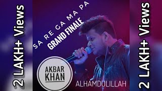 Sa Re Ga Ma Pa GRAND FINALE 2020  AKBAR KHAN  Alhamdulillah Song Sufiyum Sujathayum [upl. by Nirahs]