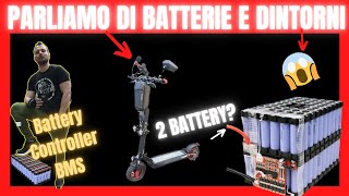 Parliamo di Monopattino elettrico Ebike batterie motori e uso di due batterie 36v 48v [upl. by Yttig516]