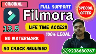 Filmora 13 Watermark Free Download in Just 1 Click  How to Download Filmora without Watermark [upl. by Eiclehc]