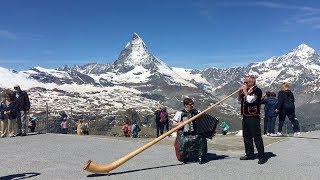 Zermatt  Gornergrat  Matterhorn What a view [upl. by Eisor791]