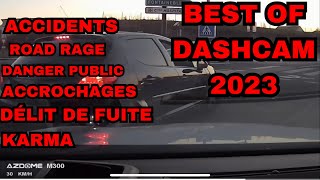 BEST OF DASHCAM FRANCE 2023 [upl. by Airalav]