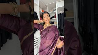 grwm in a saree in tamil diwali2024 [upl. by Anika12]