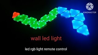 quotDIY Wall Decoration Light  Colorful LED Light for Home Decor  Easy Tutorialquot [upl. by Clancy]