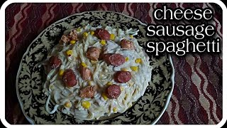 ONEPOTCHEESE SAUSAGE SPAGHETTI [upl. by Iahs]