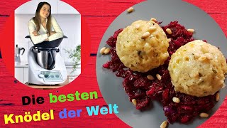 KäseKnödel mit brauner Butter  RotkohlRote BeeteSalat  Wintergerichte  ThermoMixenmitClaudia [upl. by Yukio]