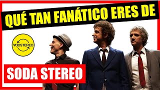 CUÁNTO sabes sobre SODA STEREO 🎶🎵  TEST [upl. by Arakihc]