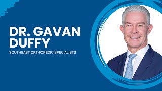 Dr Gavan Duffy Southeast Orthopedic Specialists a proud partner of floridablue [upl. by Adlih]